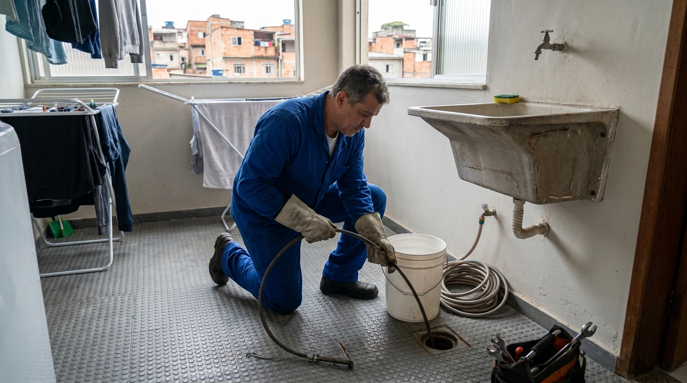Desentupimento de Ralos Externos em Porto Seguro‑BA