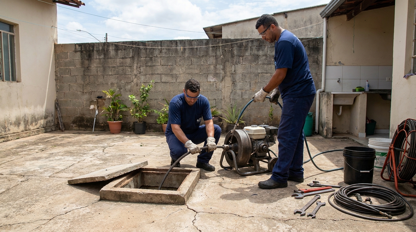 Sucção de Resíduos em Porto Seguro‑BA